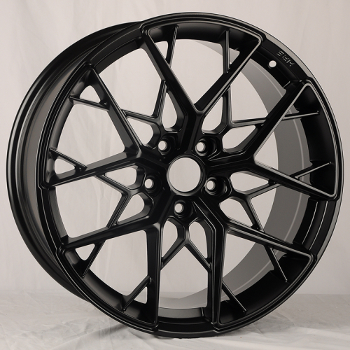 Anzoo 049-9 8.5x19/5x112 D66.5 ET35 Matt Black (передняя ось)