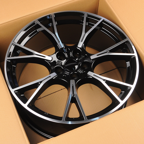 HMD 4088 9.5x20/5x112 D66.6 ET40 Black Machine Face (задняя ось)