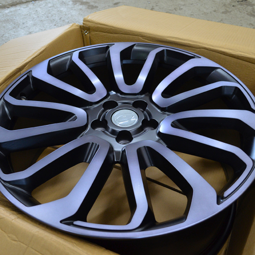 KoKo Kuture 7056 9.5x22/5x120 D72.6 ET45 Satin Black MF Black Laquer