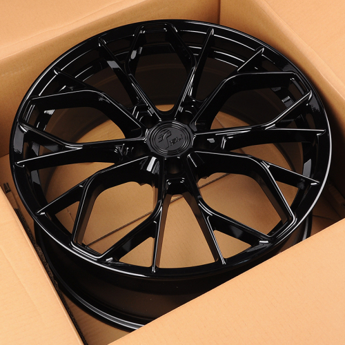 Tisli Spider M 10.0x20/5x112 D66.6 ET40 Gloss Black (задняя ось)