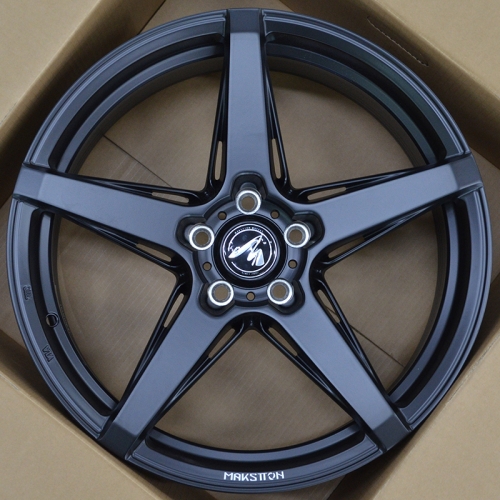 Makstton MST DEMON 716 8.5x19/5x112 D66.56 ET35 Matte Black with Milling