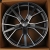 KoKo Kuture D5348 9.5x22/5x112 D66.5 ET26 25#Satin Gunmetal Machined 