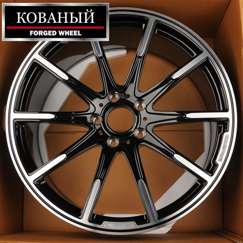 Anzoo ALC485 8.5x20/5x112 D66.5 ET36 Glossy Black MachineFace (передняя ось)